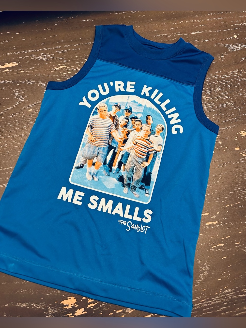 Kids “The Sandlot” “You’re killing me smalls” tank size Small.